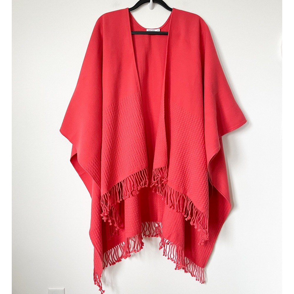 Mersea Travel Wrap Poppy Womens One Size Fringe - Picture 3 of 12